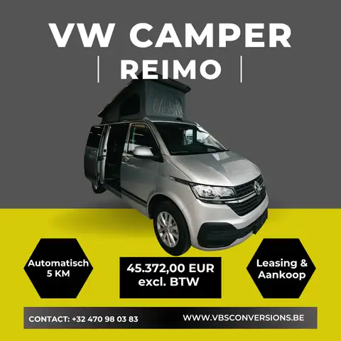 Volkswagen T6.1 California Volkswagen camper met Reimo concept