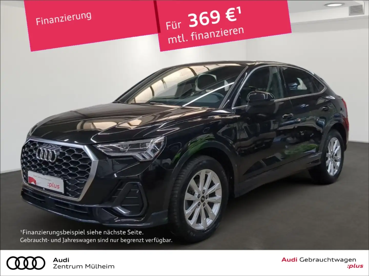 Audi Q3 Sportback 35 TFSI S-Line Navi virtual Schwarz - 1