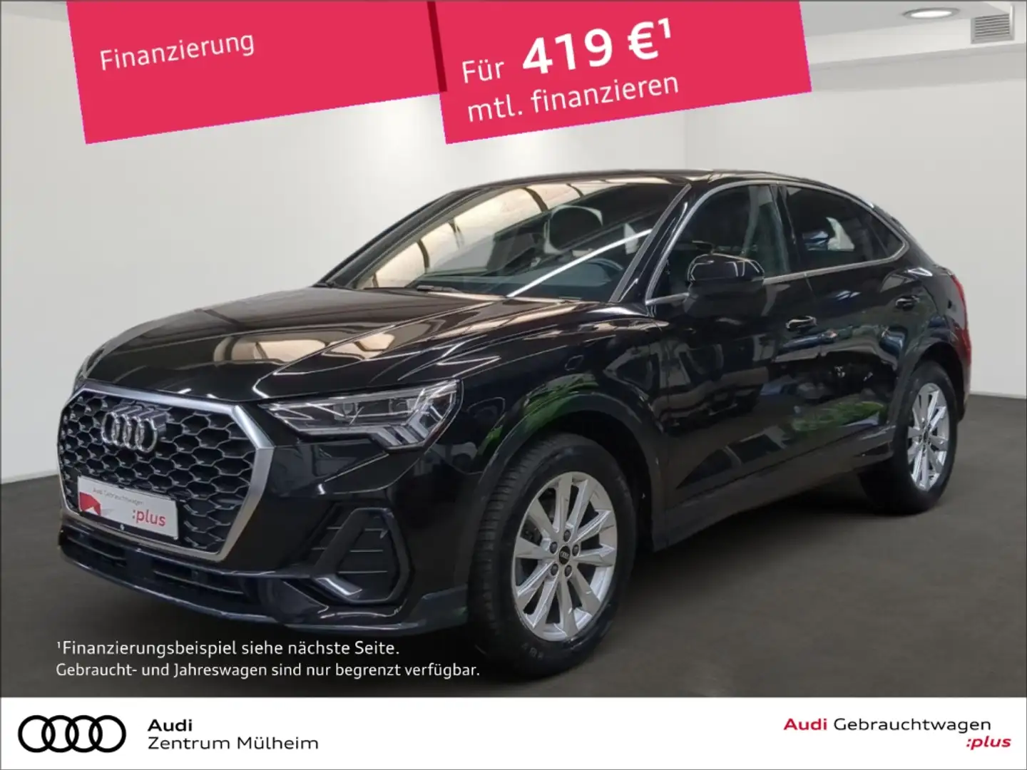 Audi Q3 Sportback 35 TFSI S-Line Navi virtual Schwarz - 1