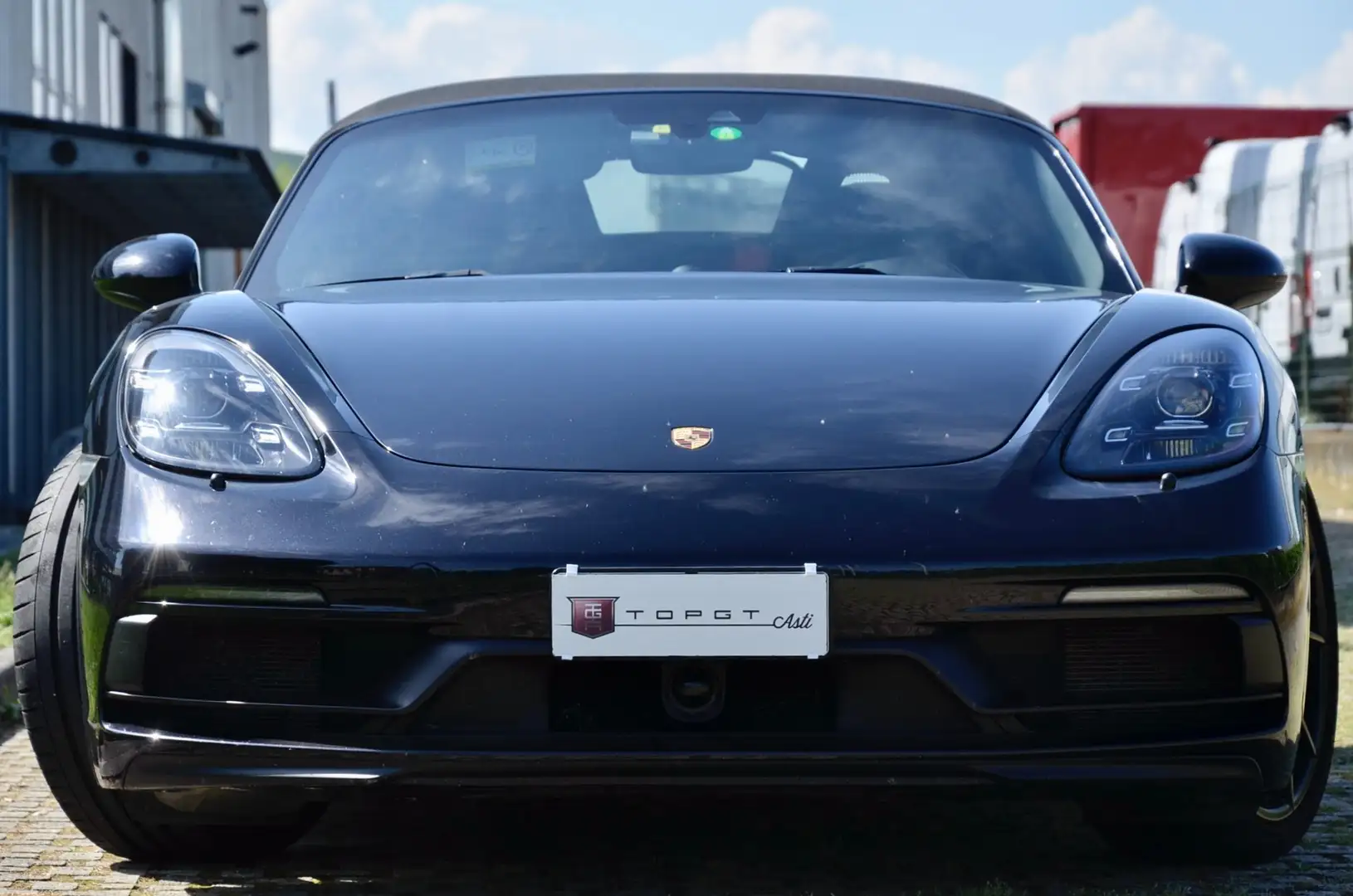 Porsche Boxster 718 2.5 GTS 365cv pdk SERVICE PORSCHE, IVA ESPOSTA Nero - 2