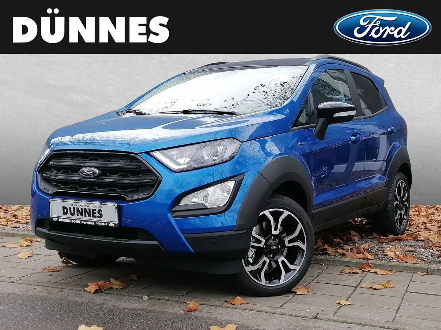 Ford EcoSport ACTIVE 1.0 EcoBoost Blau - 1