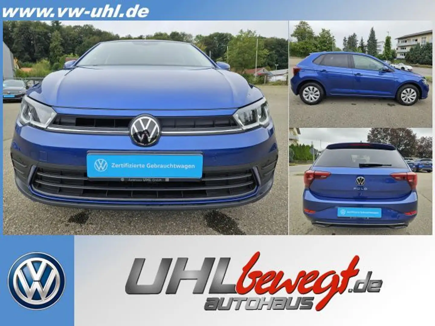 Volkswagen Polo Life 1.0 MPI 59kW 5-Gang 4 Türen Life 1,0 Blau - 1