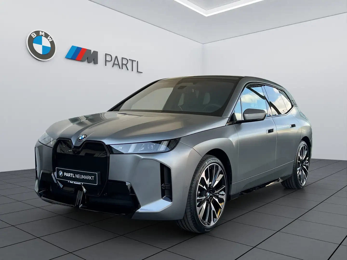 BMW iX xDrive60 M-Sport-Pro 360° Autobahnassist SkyLounge Gris - 1