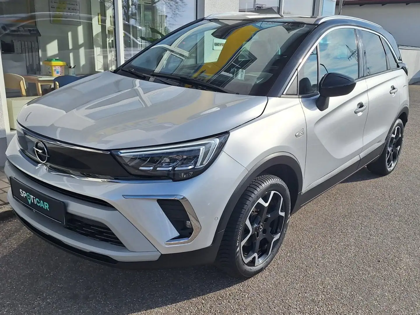 Opel Crossland 1.2 Automatik Ultimate Panoramadach Silber - 2