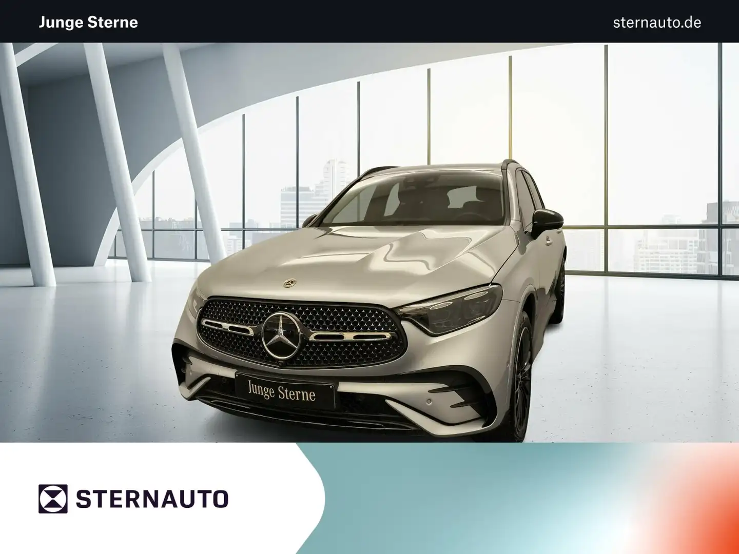 Mercedes-Benz GLC 300 GLC 300 e 4M AMG Premium AHK Fahrassi+ Night 20 Zoll Silber - 1