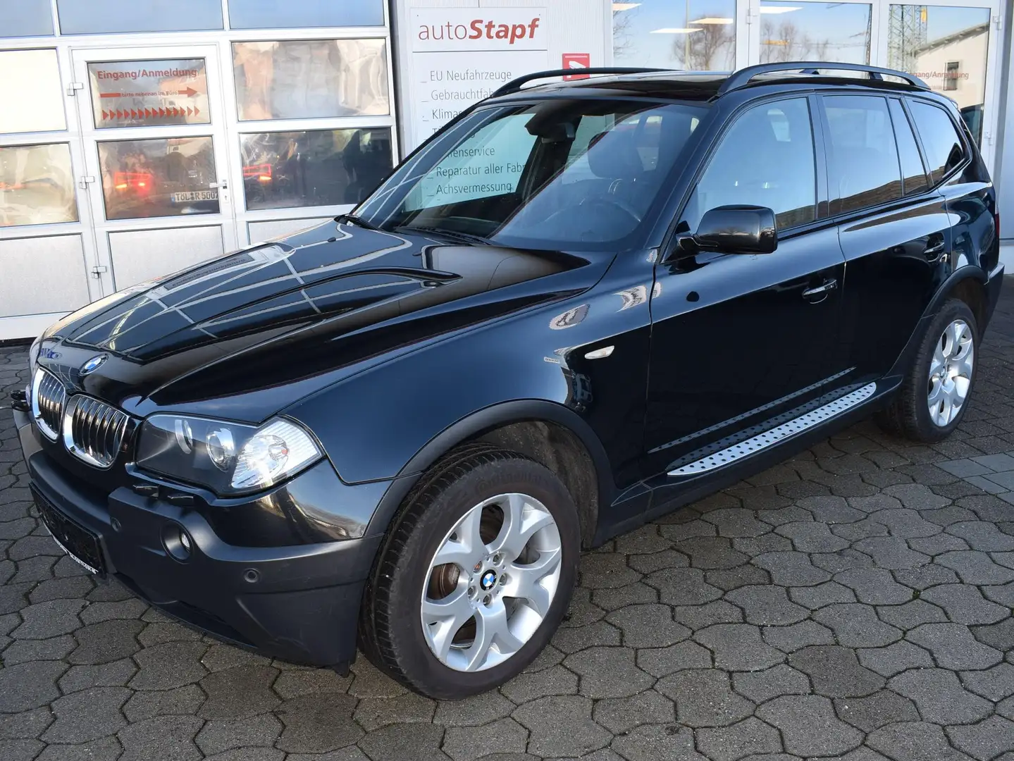 BMW X3 3.0d,Autom,Pa.Dach,AHK,Klima Noir - 1