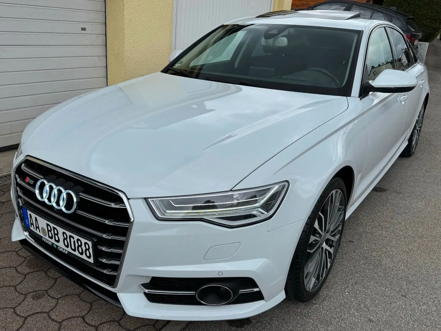 Audi A6 Lim. 3.0 TDI quattro Head Up Keyless go Weiß - 1