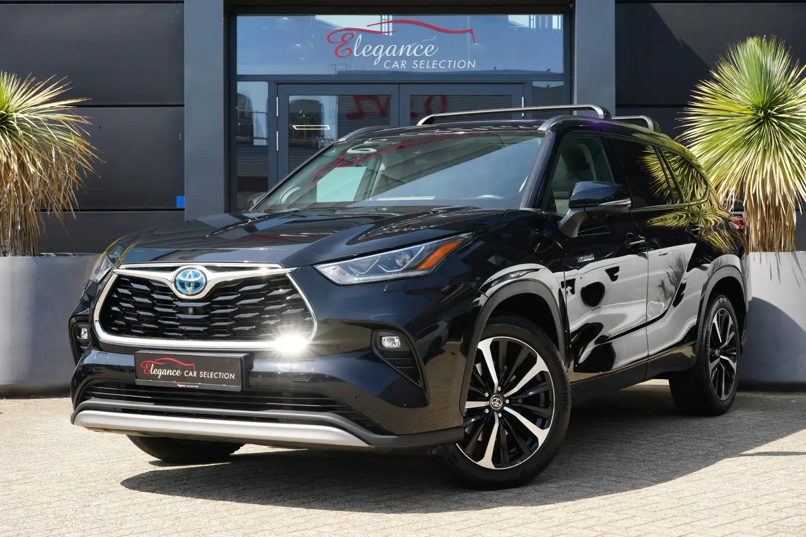 Toyota Highlander 2.5 AWD Hybrid Premium 7p 248pk Panoramadak/JBL/Ca Zwart - 1