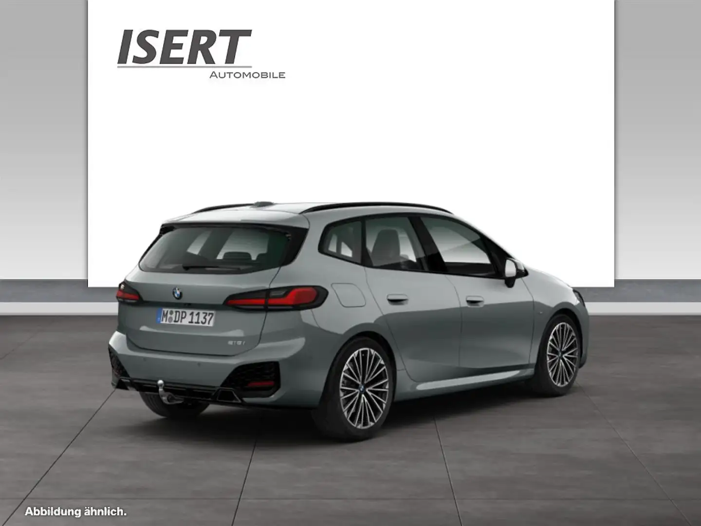 BMW 218 i M Sport A. +AHK+HUD+H&K+DAB Grau - 2
