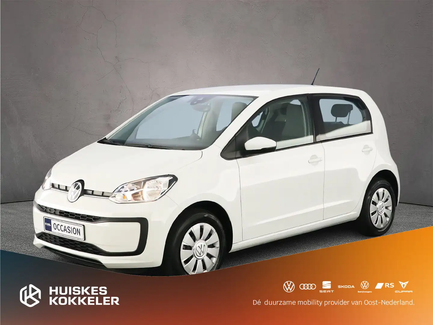 Volkswagen up! Move up 1.0 MPI 65pk Airco, DAB, Radio, Bluetooth, Blanc - 1