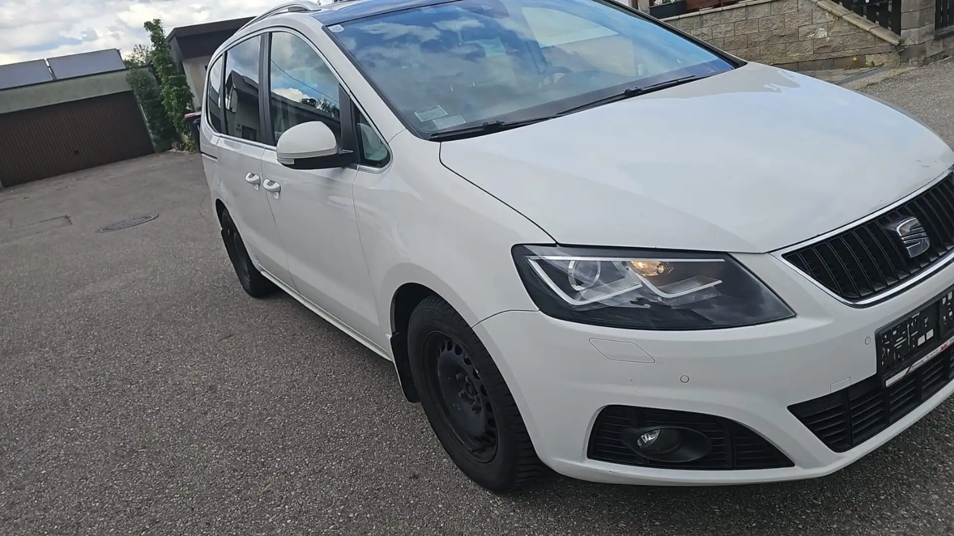 SEAT Alhambra Alcantra Orginal Weiß - 2