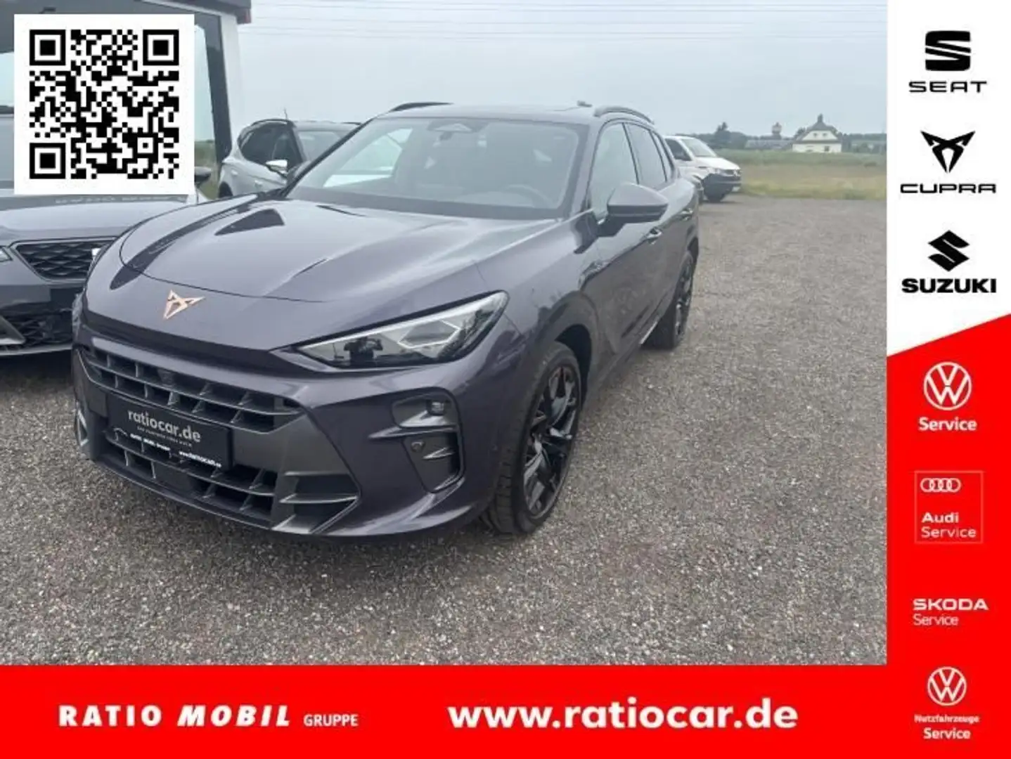 CUPRA Terramar TERRAMAR VZ 1.5 eHYBRID DSG GAR.-10/2029 NAVI Paars - 1