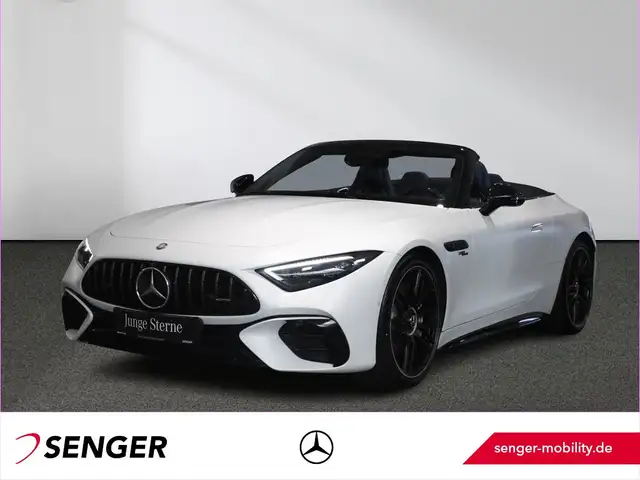 Mercedes-Benz SL 43 AMG Leder Exkusiv Nappa yachtblau