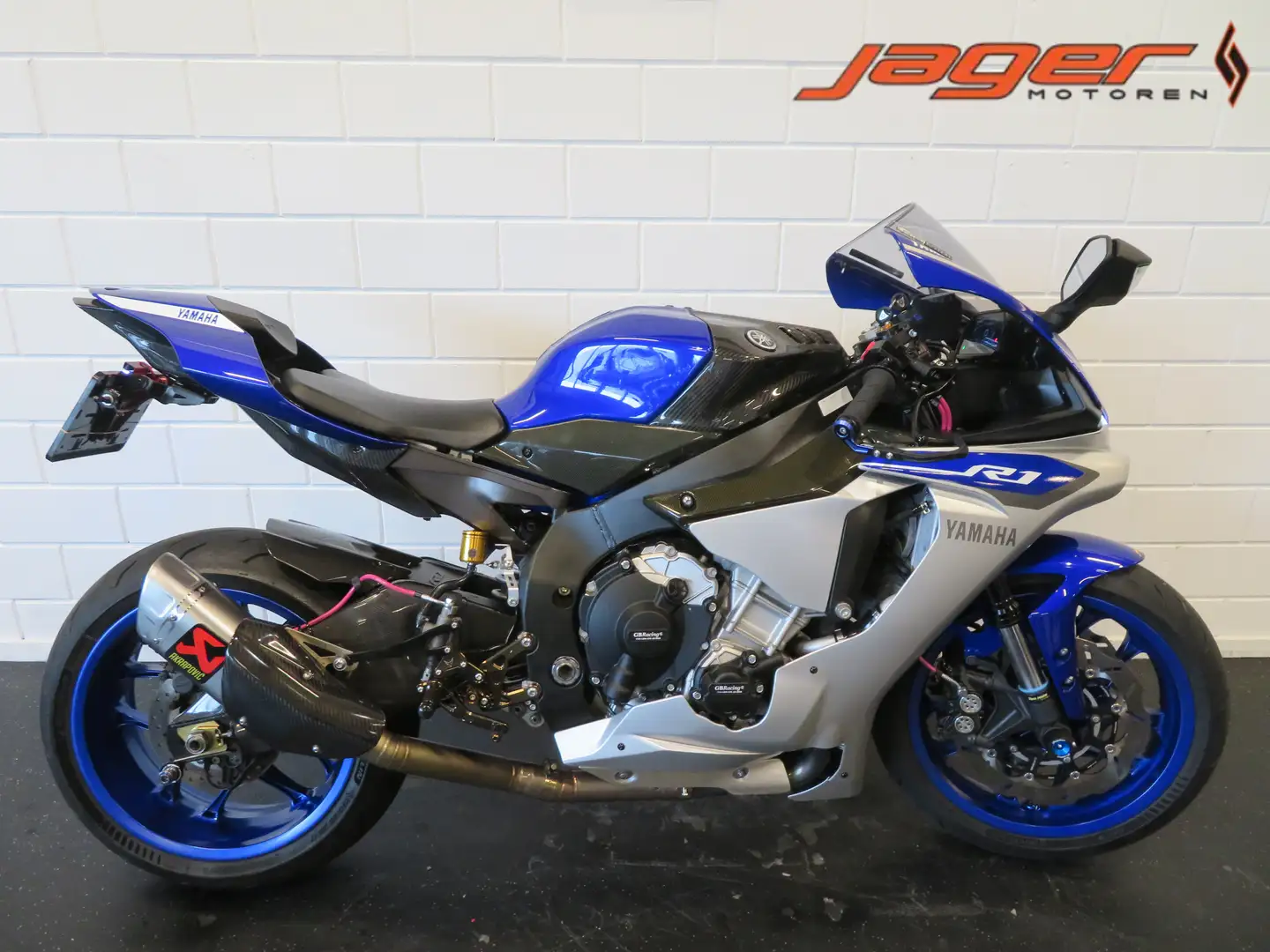 Yamaha YZF-R1 SUPERSTRAK! AKRA Azul - 1
