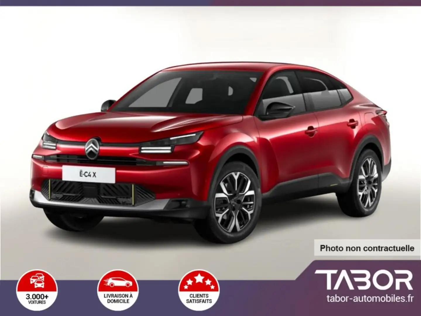 Citroen C4 X MHEV 145 eDSC6 Max GPS 360° PDC Rood - 1