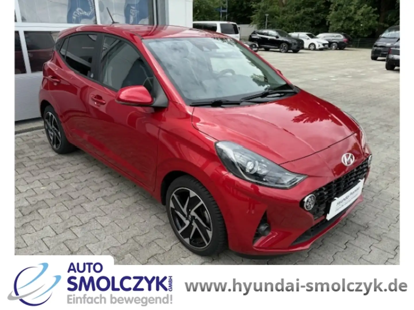 Hyundai i10 1.0 Edition 30 PLUS NAVI+KAMERA+ALLWETTER Rot - 2