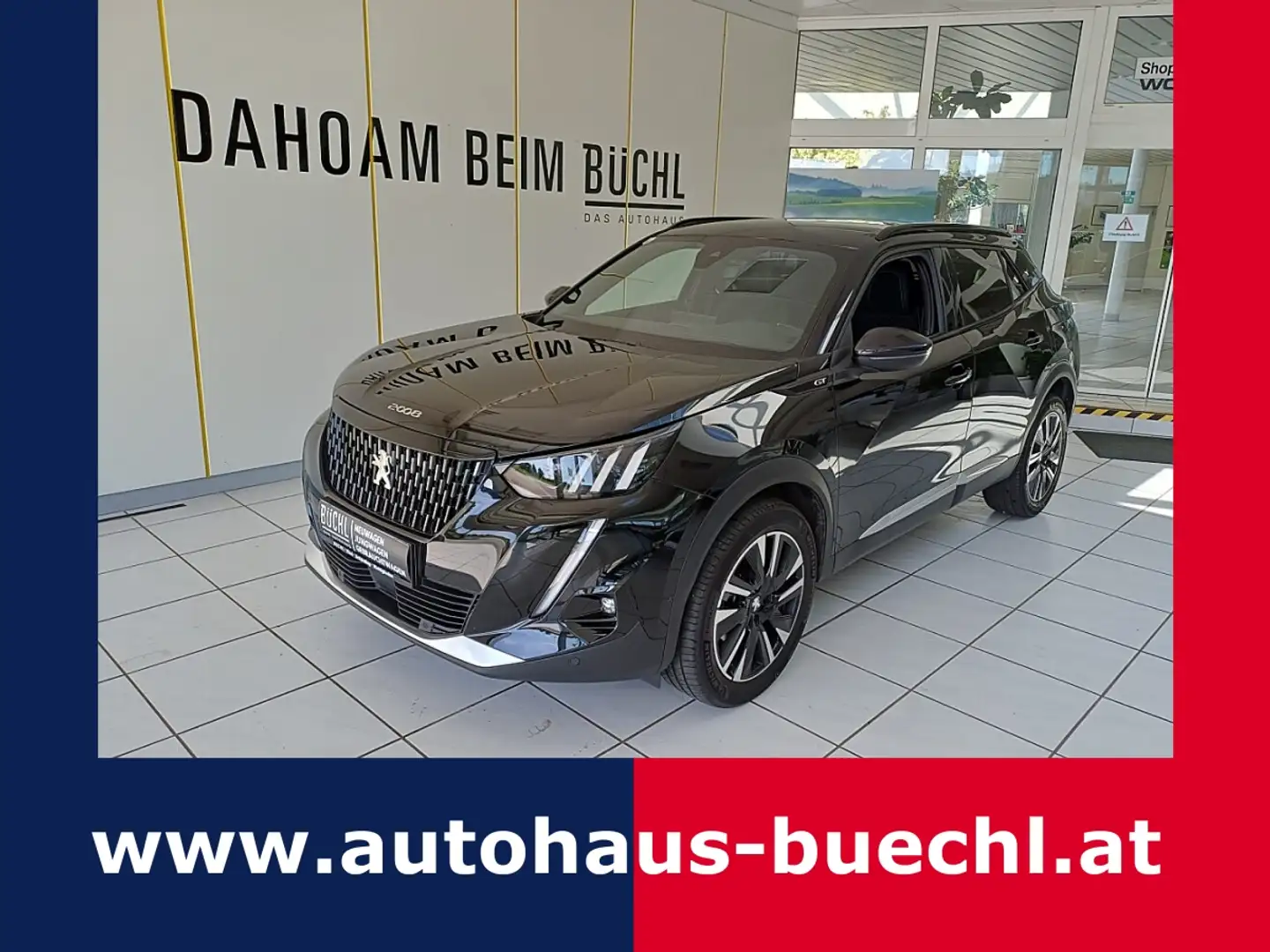 Peugeot 2008 BlueHDi 130 S&S GT Pack EAT8 Schwarz - 1