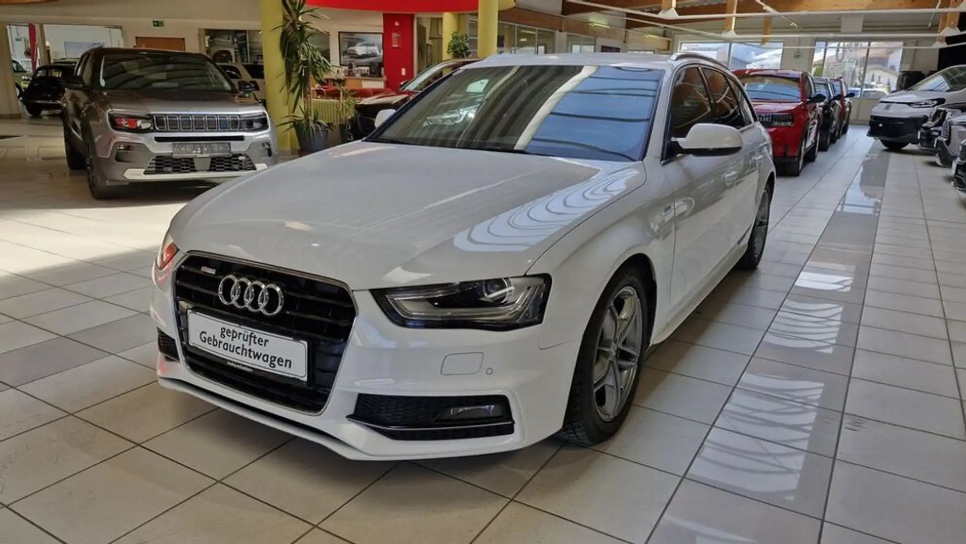 Audi A4 Avant 2,0 TDI DPF Weiß - 1