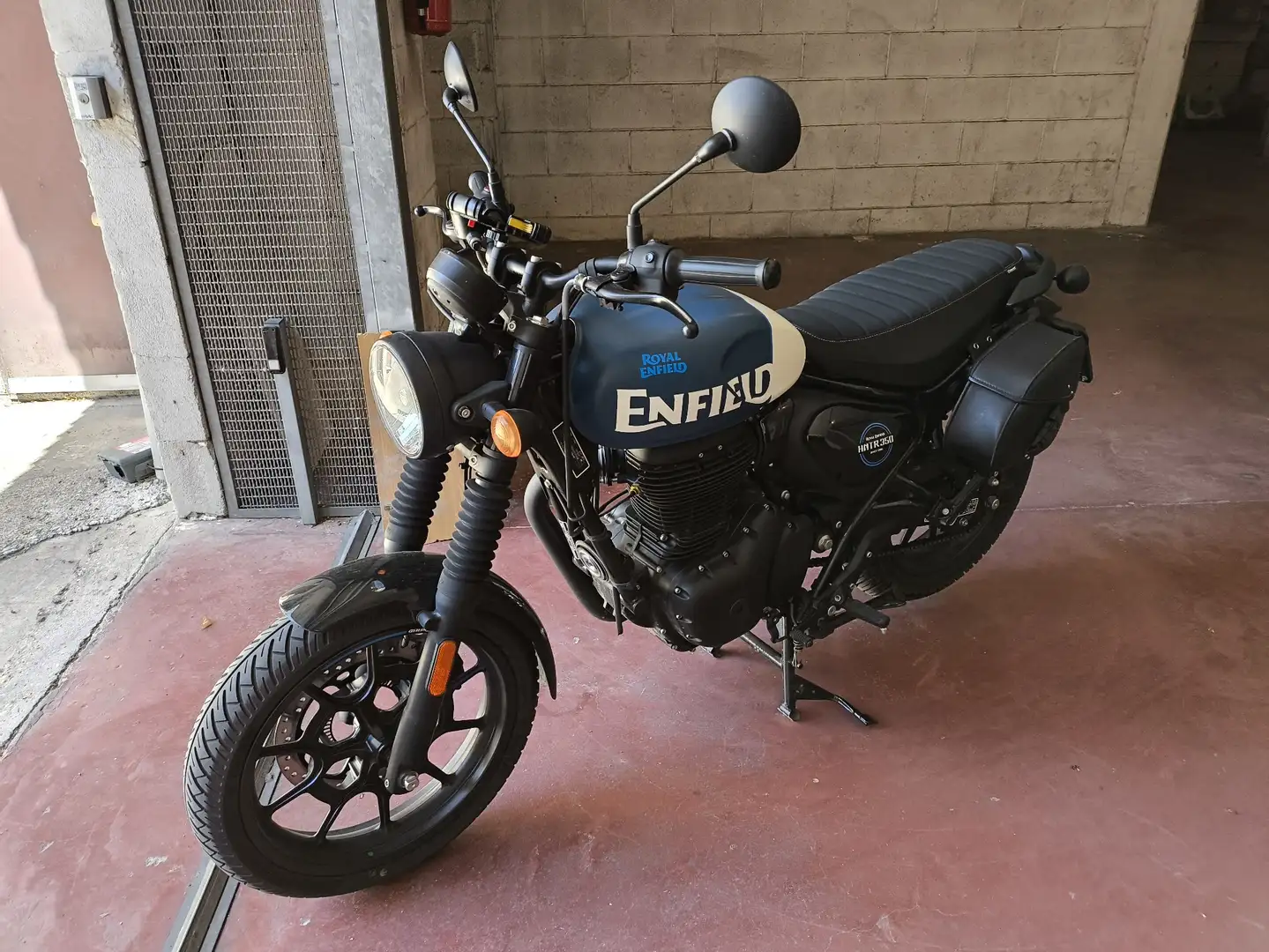 Royal Enfield HUNTER 350 Rebel Blu in GARANZIA. Albastru - 2