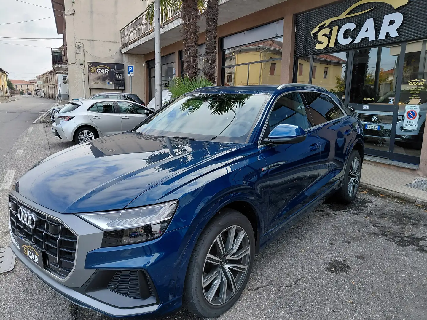 Audi Q8 Q8 50 3.0 tdi mhev quattro tiptronic S Line Blu/Azzurro - 1