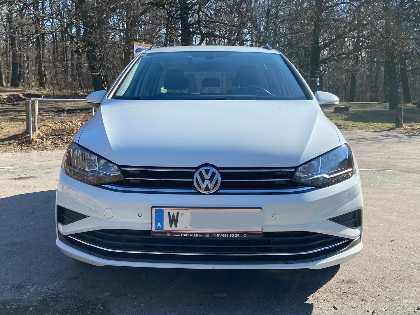 Volkswagen Golf Sportsvan 1,0 TSI Comfortline Weiß - 2