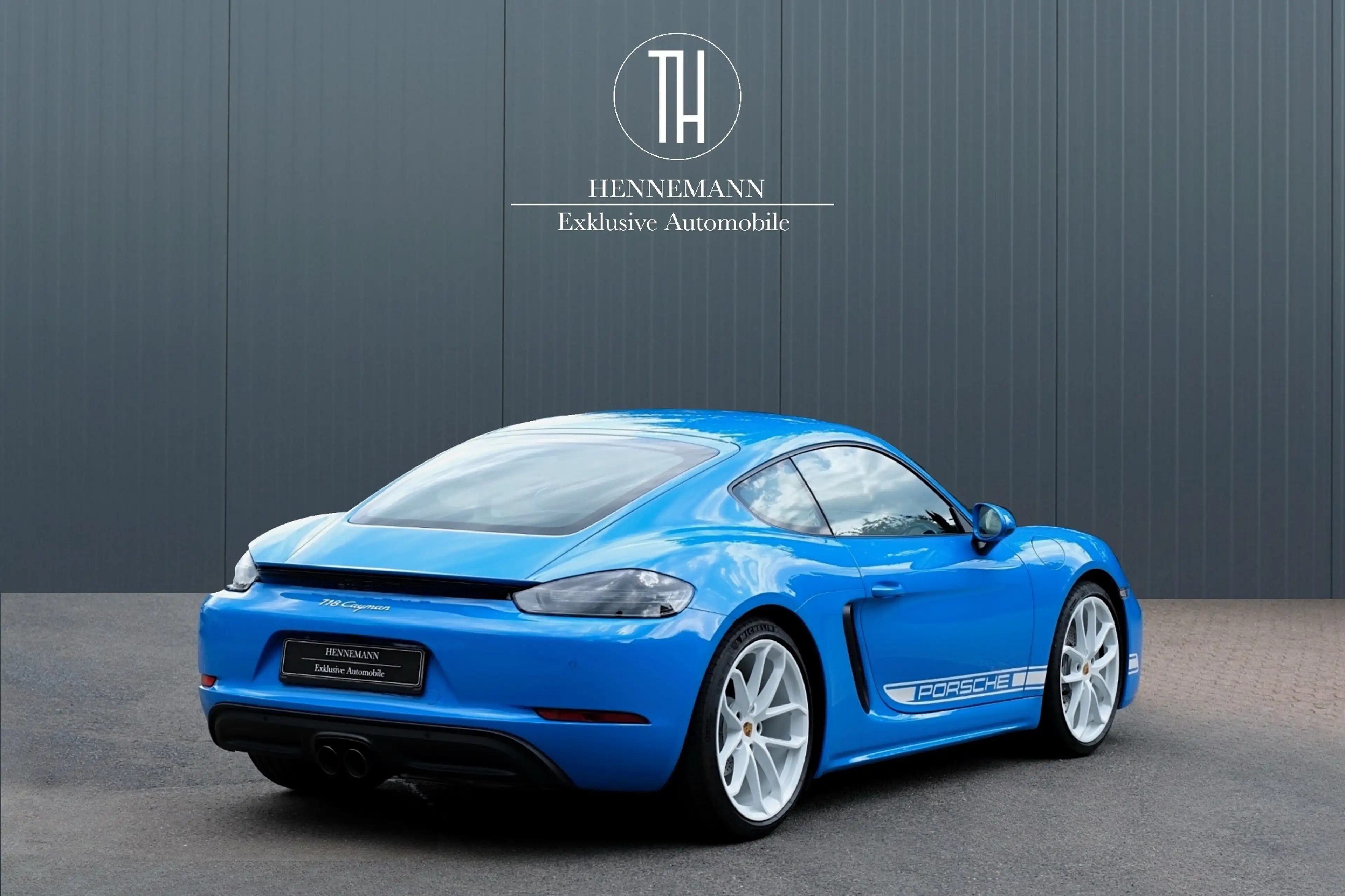 Porsche Cayman 718 Style Edition*14Wege*BOSE*SpChrono*Sharkblue* — photo 4