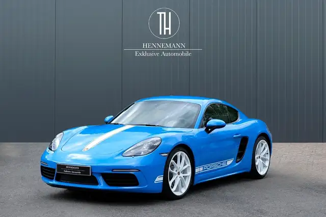 Porsche Cayman 718 Style Edition*14Wege*BOSE*SpChrono*Sharkblue*