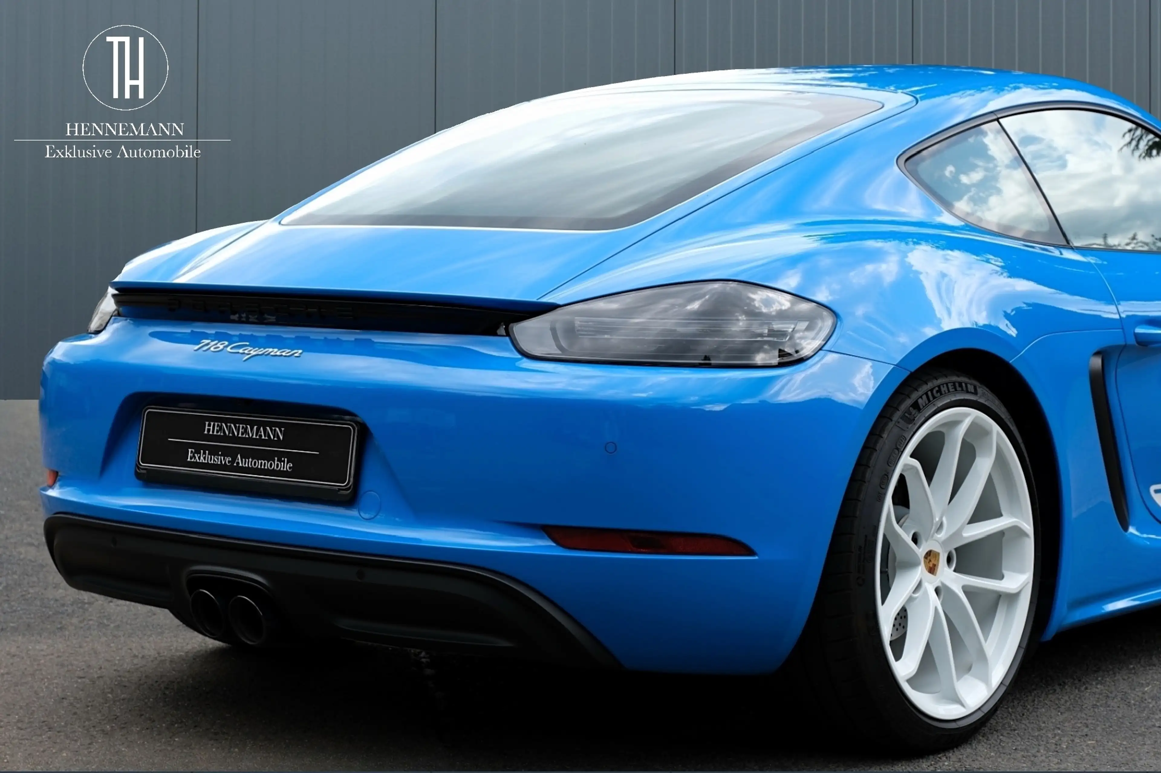 Porsche Cayman 718 Style Edition*14Wege*BOSE*SpChrono*Sharkblue* — photo 9
