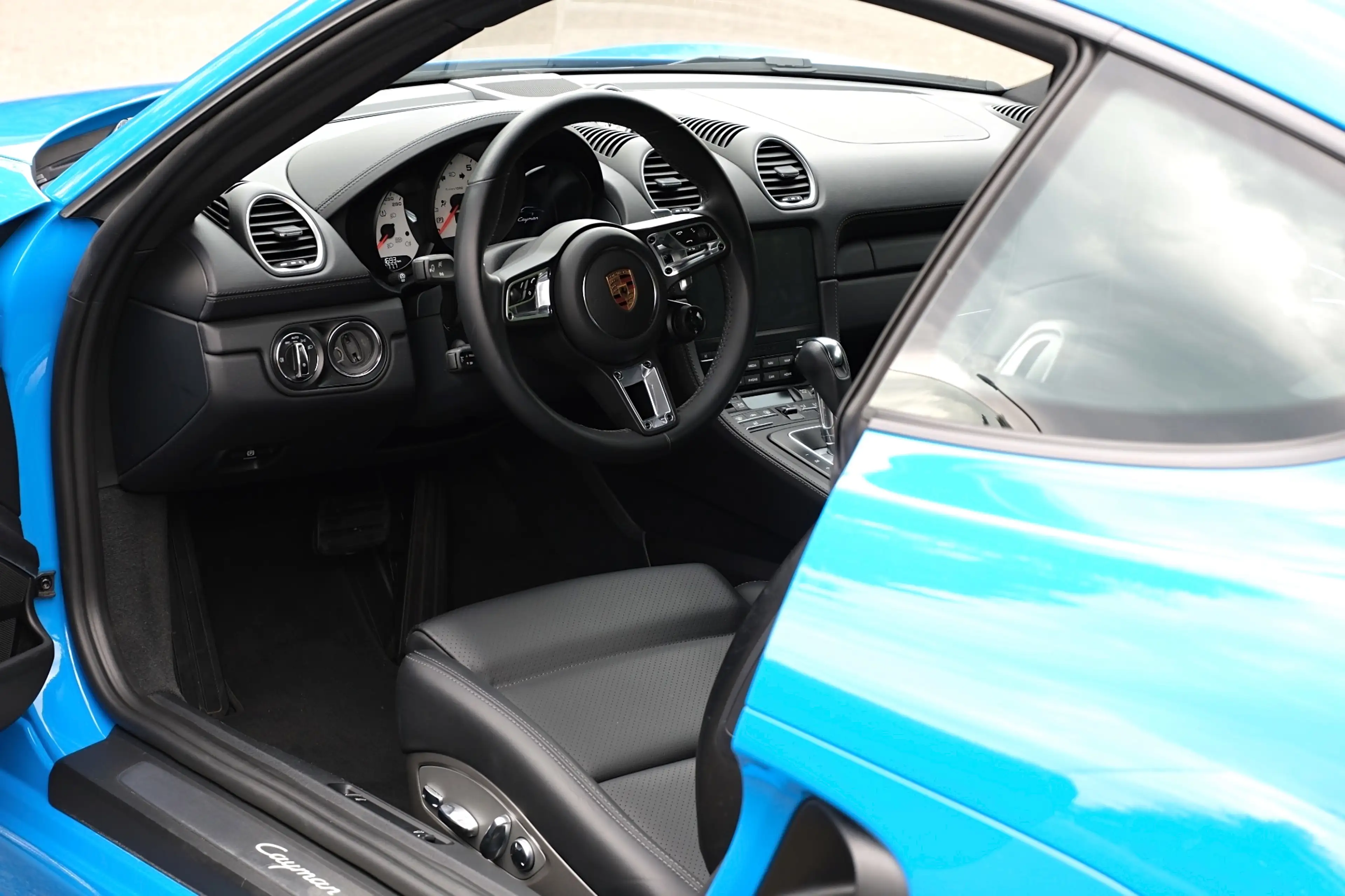Porsche Cayman 718 Style Edition*14Wege*BOSE*SpChrono*Sharkblue* — photo 12