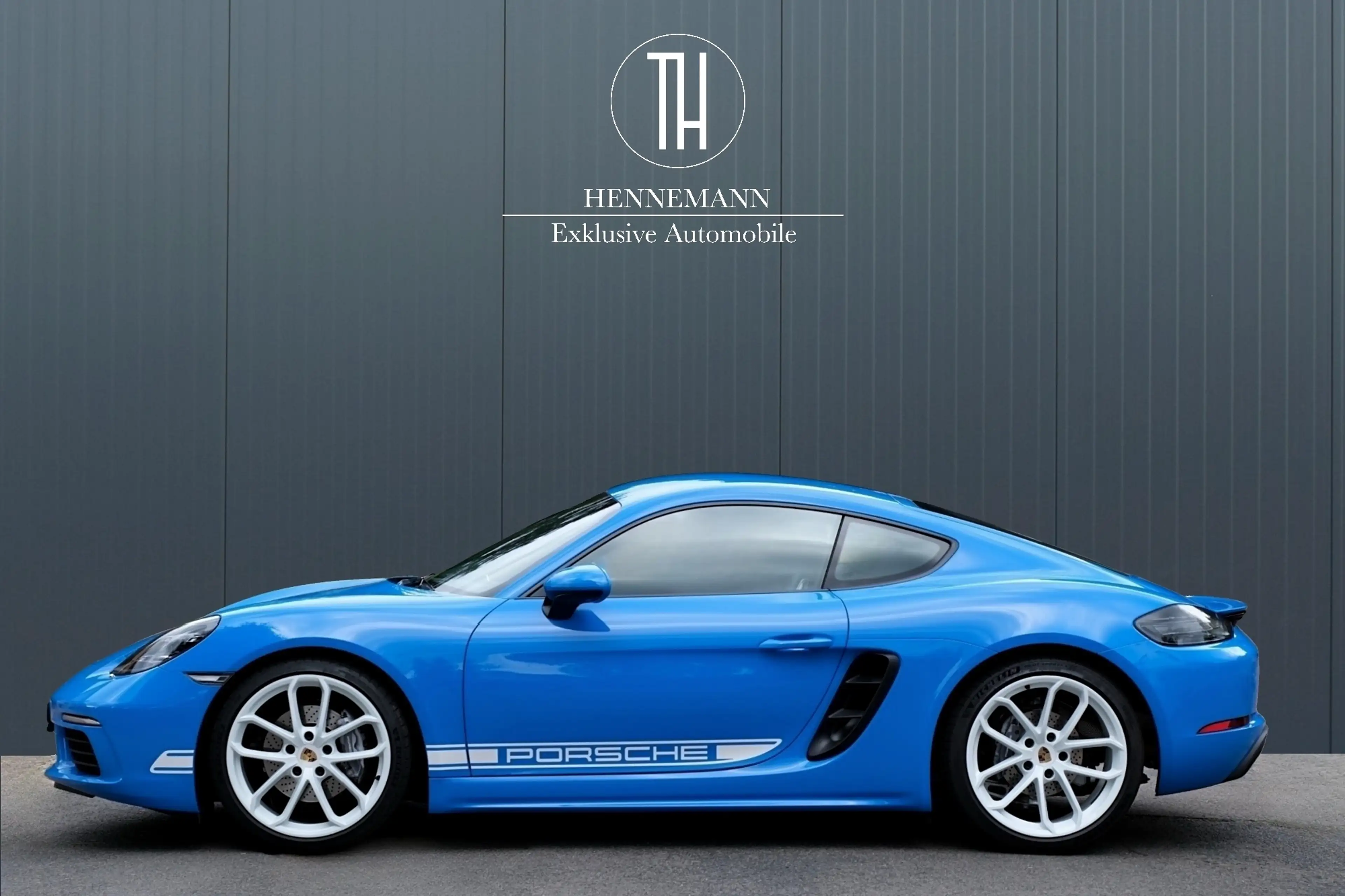 Porsche Cayman 718 Style Edition*14Wege*BOSE*SpChrono*Sharkblue* — photo 3