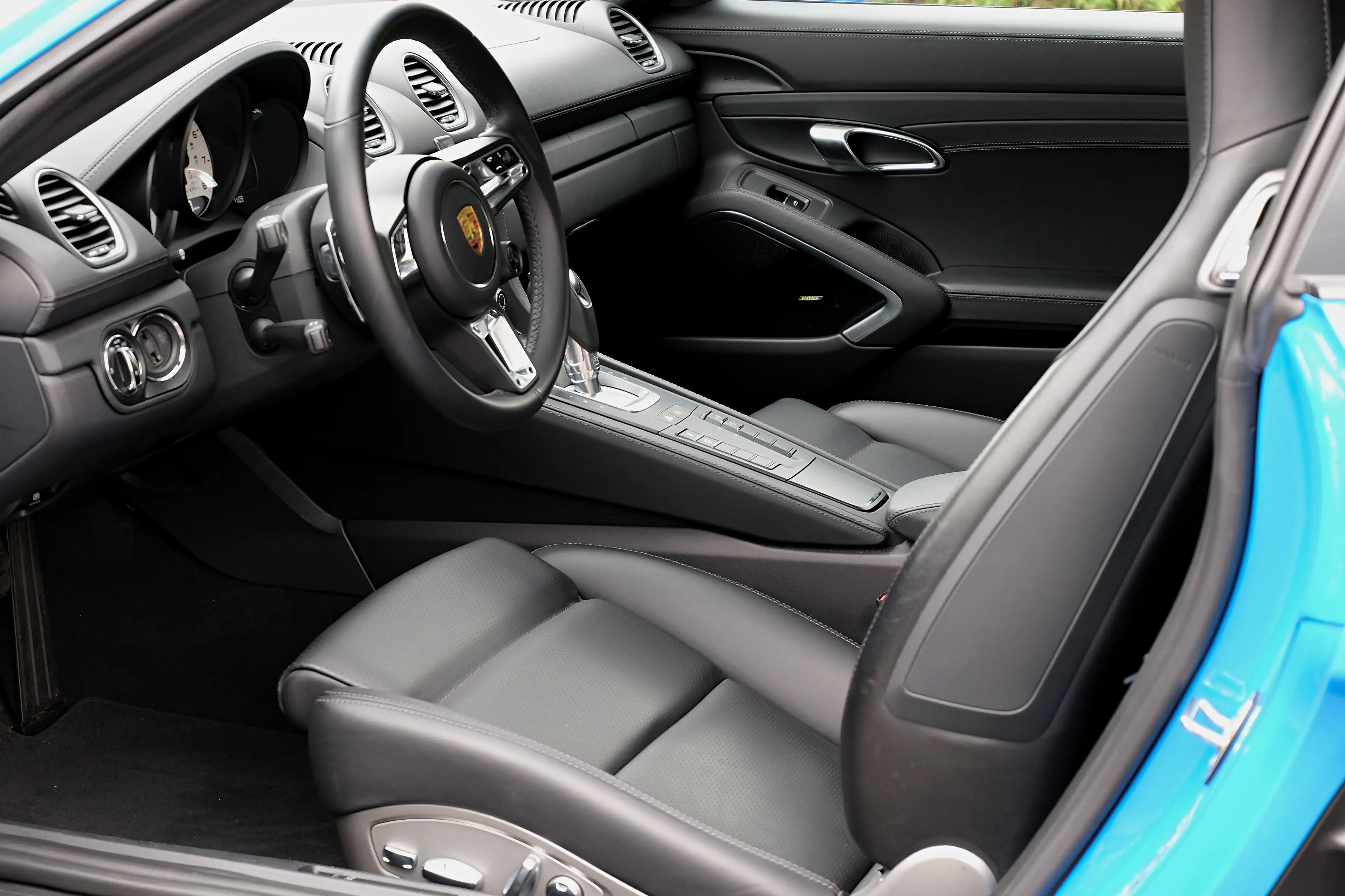 Porsche Cayman 718 Style Edition*14Wege*BOSE*SpChrono*Sharkblue* — photo 11