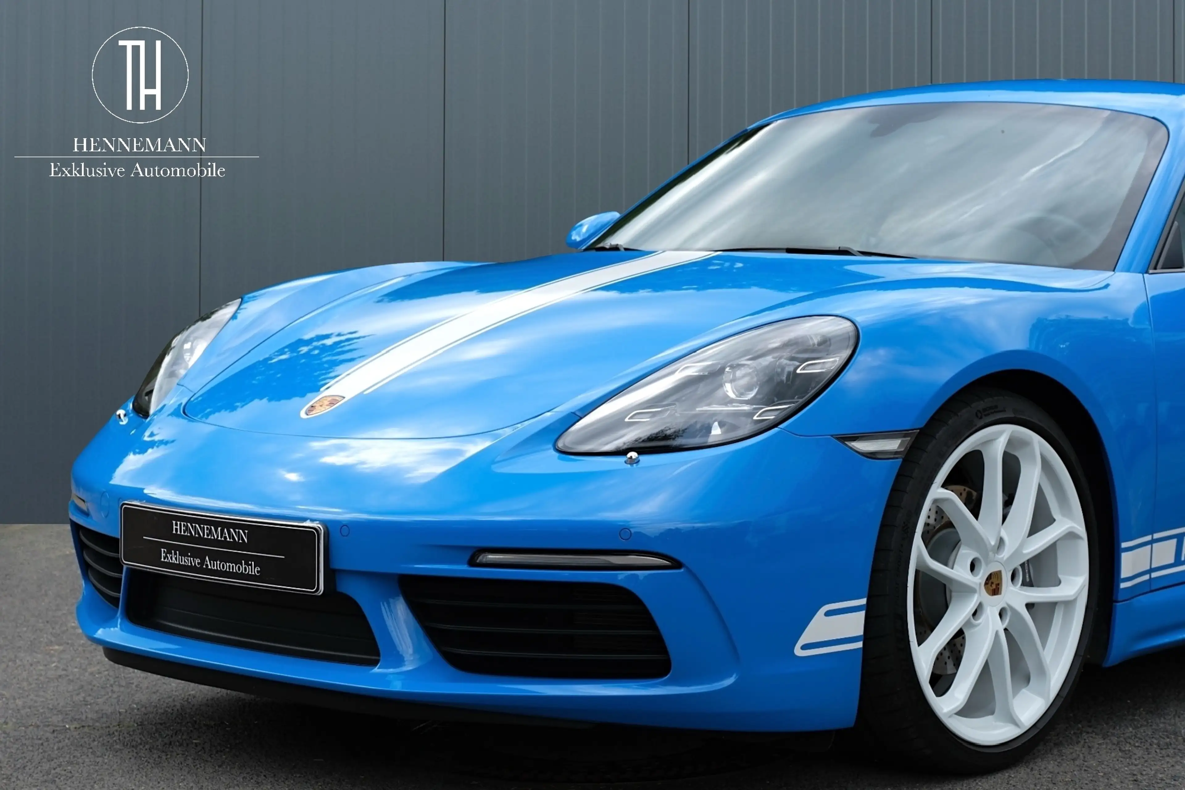 Porsche Cayman 718 Style Edition*14Wege*BOSE*SpChrono*Sharkblue* — photo 6