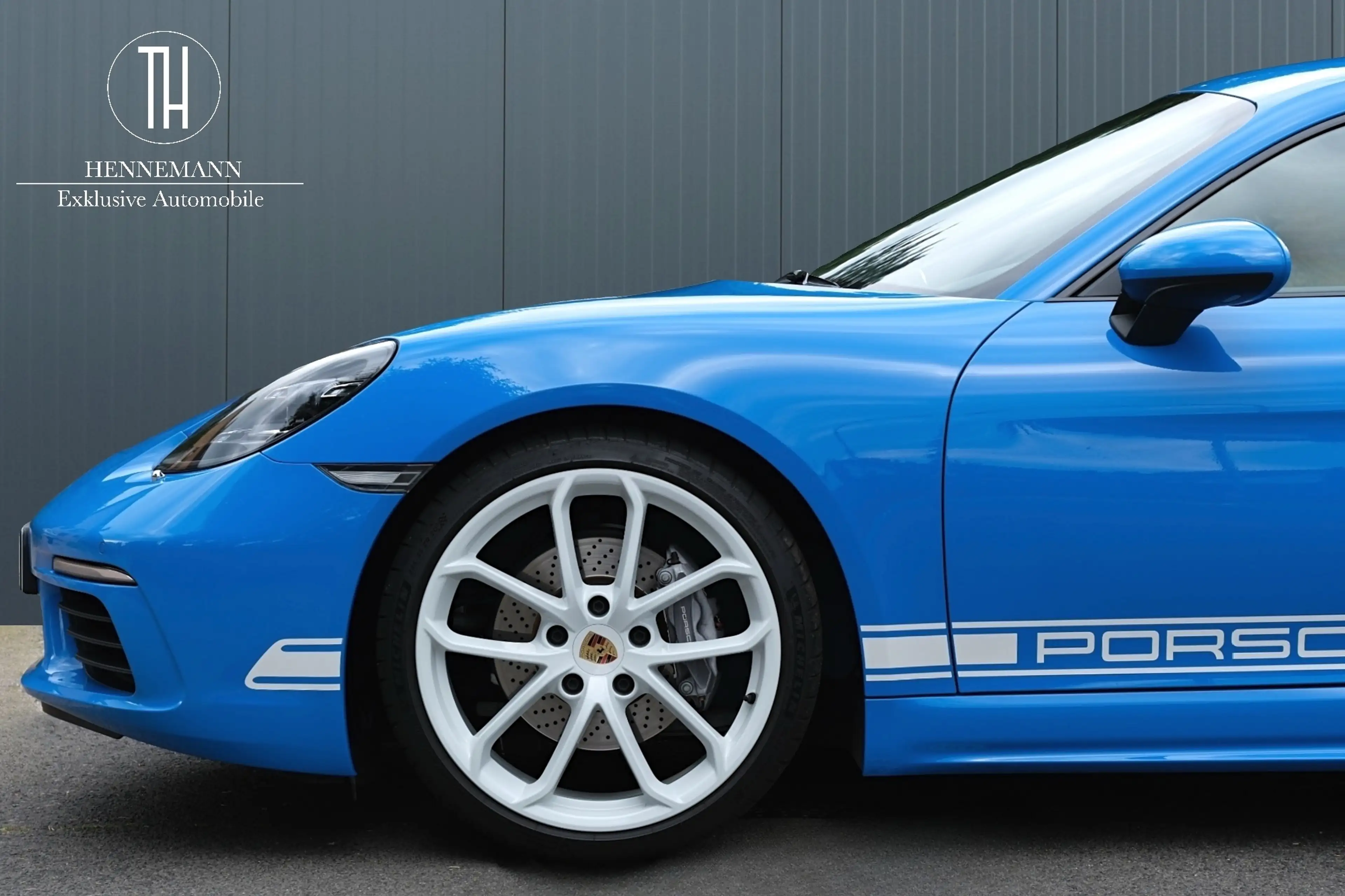 Porsche Cayman 718 Style Edition*14Wege*BOSE*SpChrono*Sharkblue* — photo 7