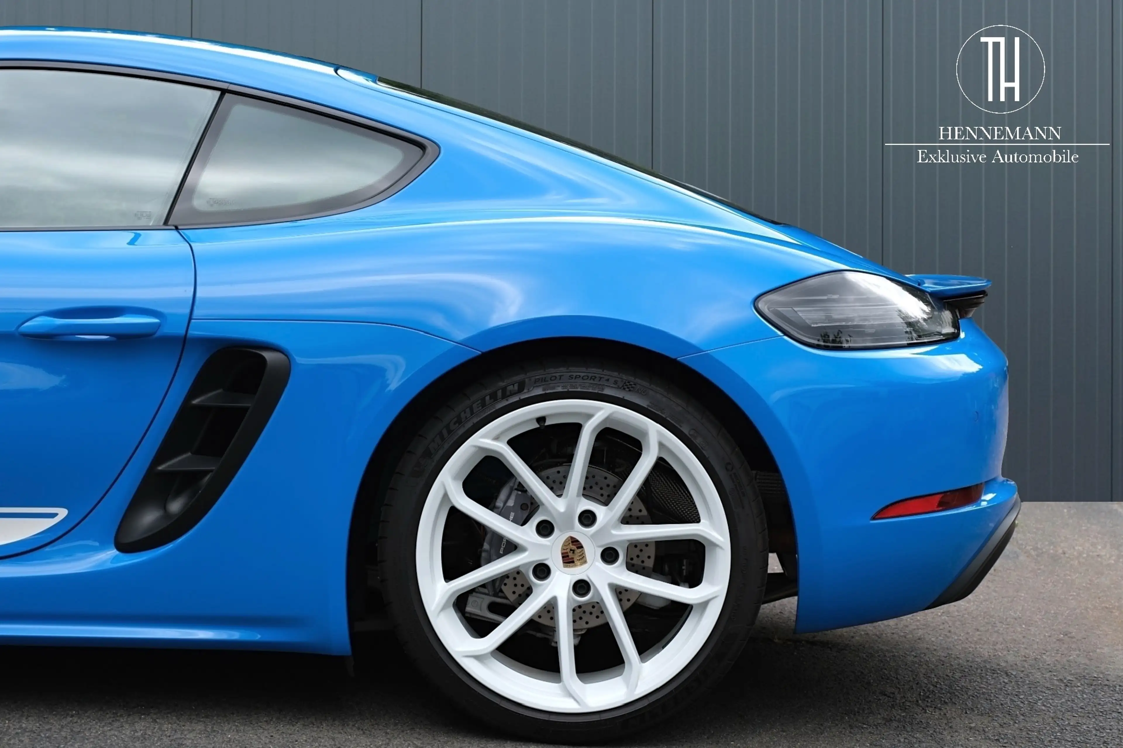 Porsche Cayman 718 Style Edition*14Wege*BOSE*SpChrono*Sharkblue* — photo 8