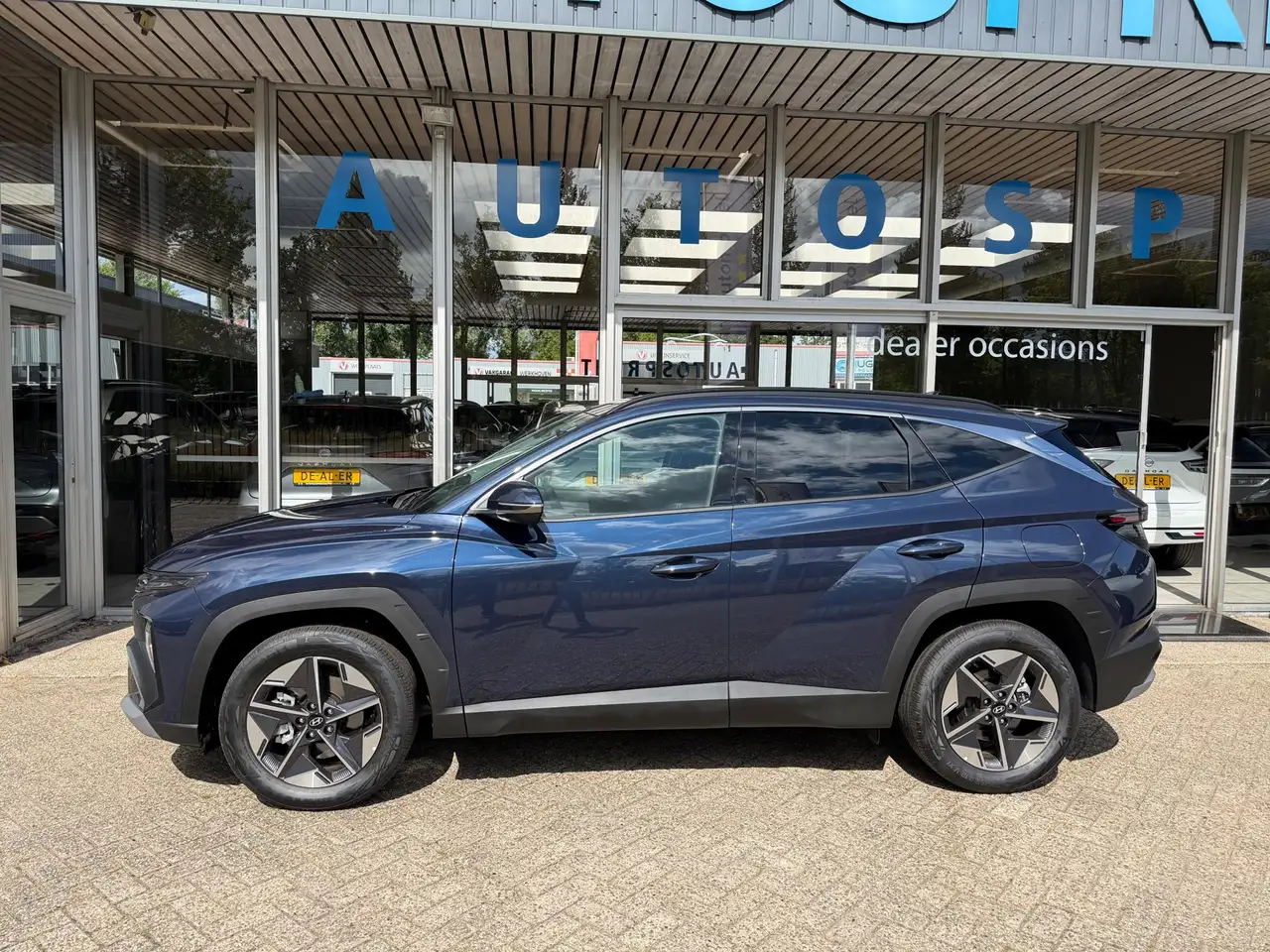Hyundai TUCSON 1.6 T-GDI MHEV Comfort 161PK , NAVIGATIE , CAMERA, миниатюра 3
