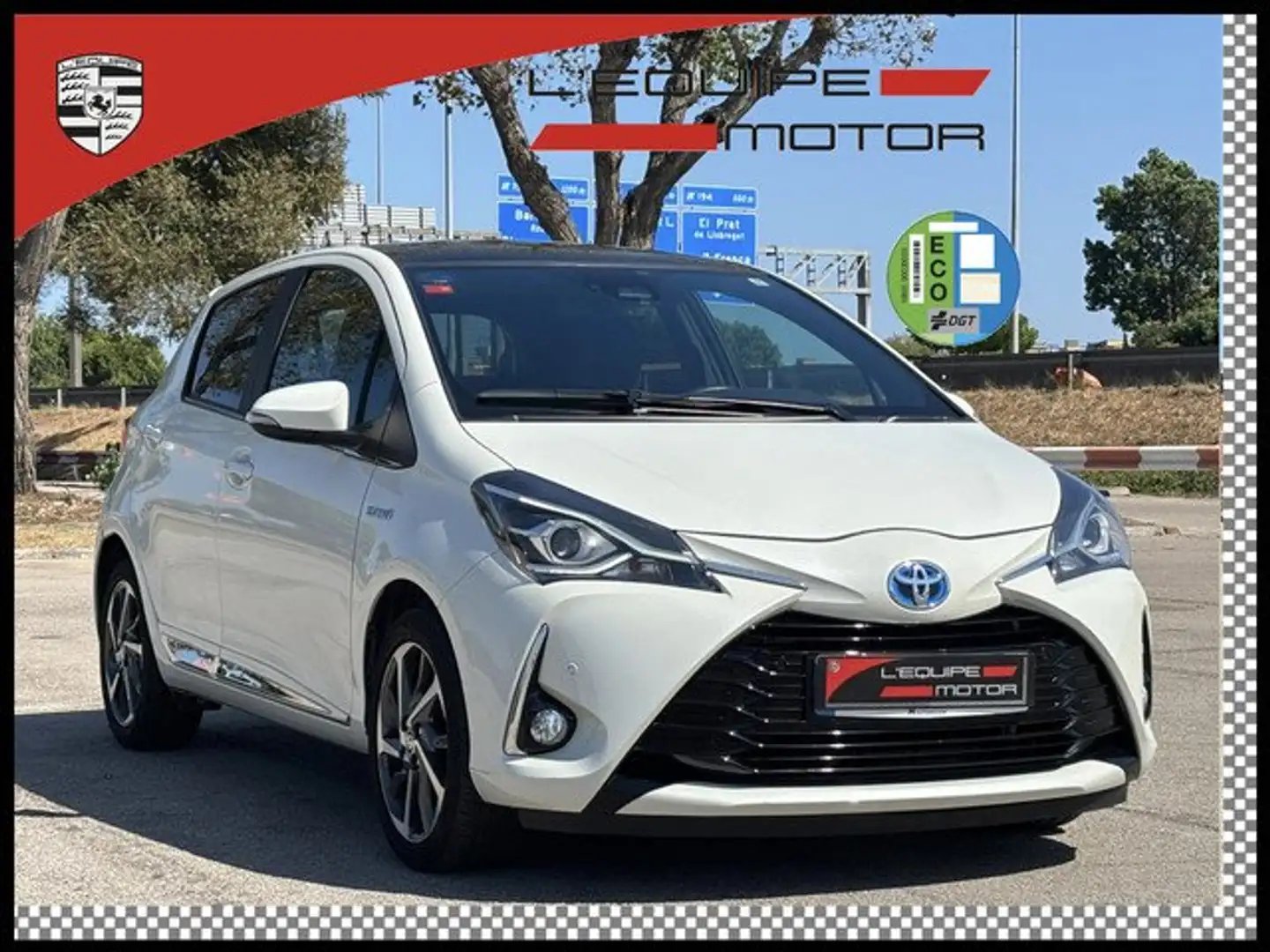 Toyota Yaris 100H 1.5 Advance Blanco - 1