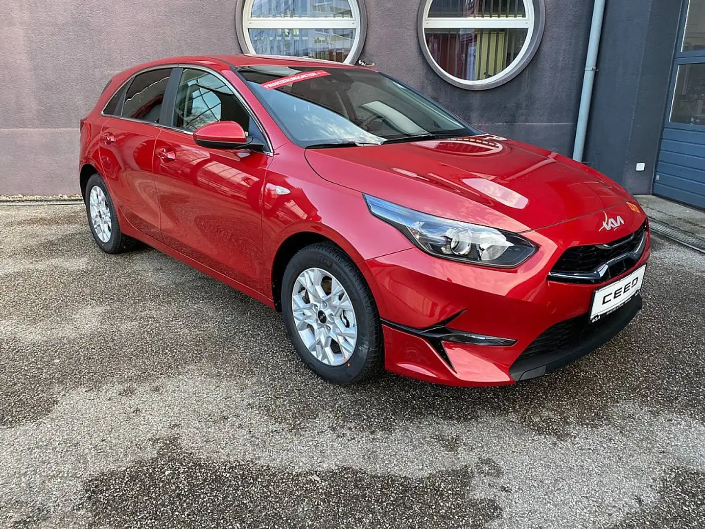 Kia Ceed / cee'd ceed 1,0 T-GDI GPF Silber Rot - 1