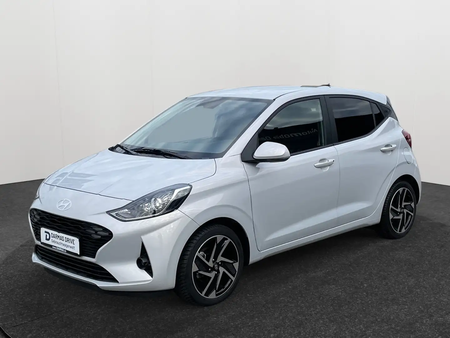 Hyundai i10 i10 1.2 Prime Klimaaut. Navi Apple PDC TOP Grijs - 1