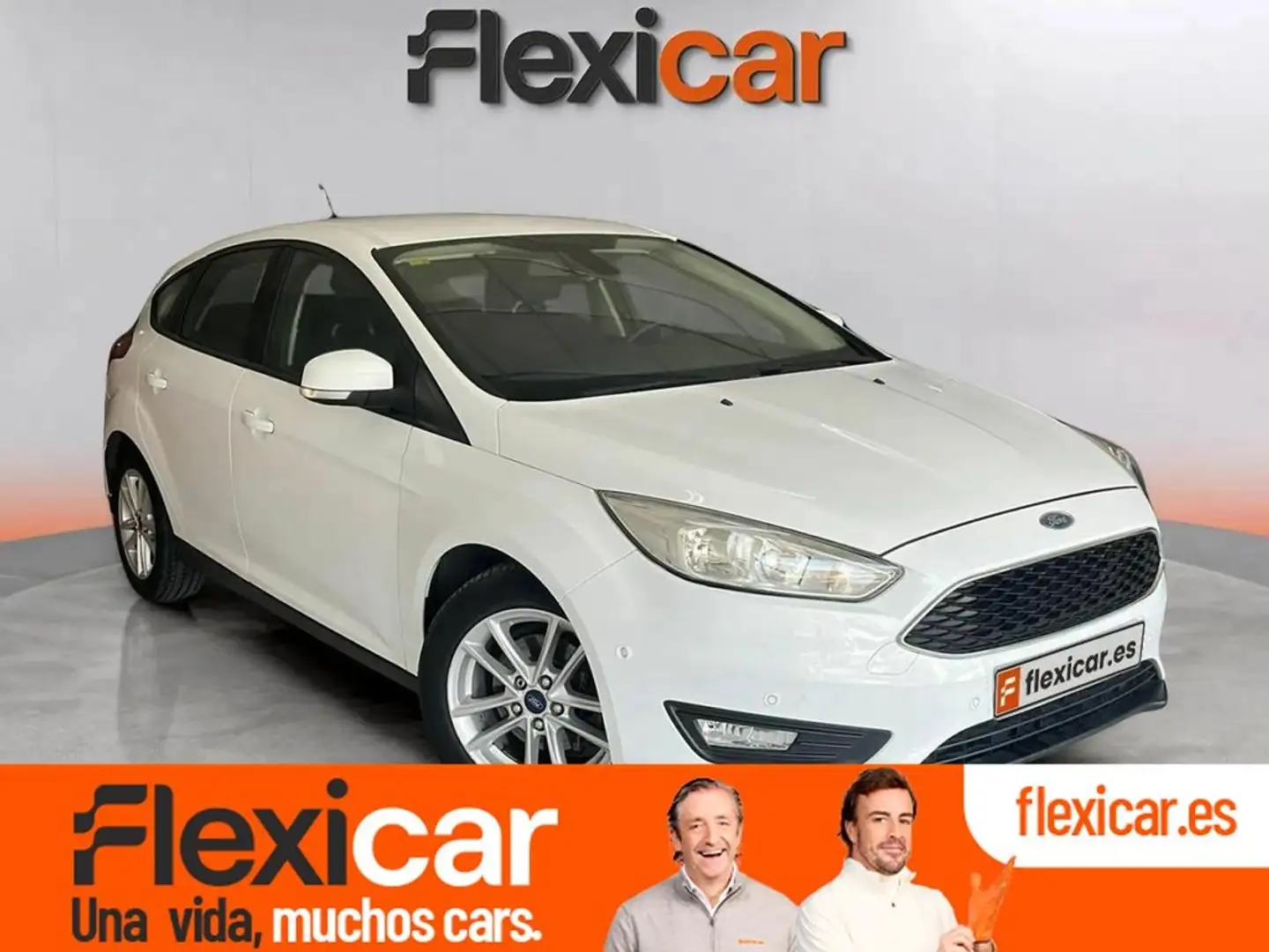 Ford Focus 1.0 Ecoboost Auto-St.-St. 125cv Trend+ Blanco - 1
