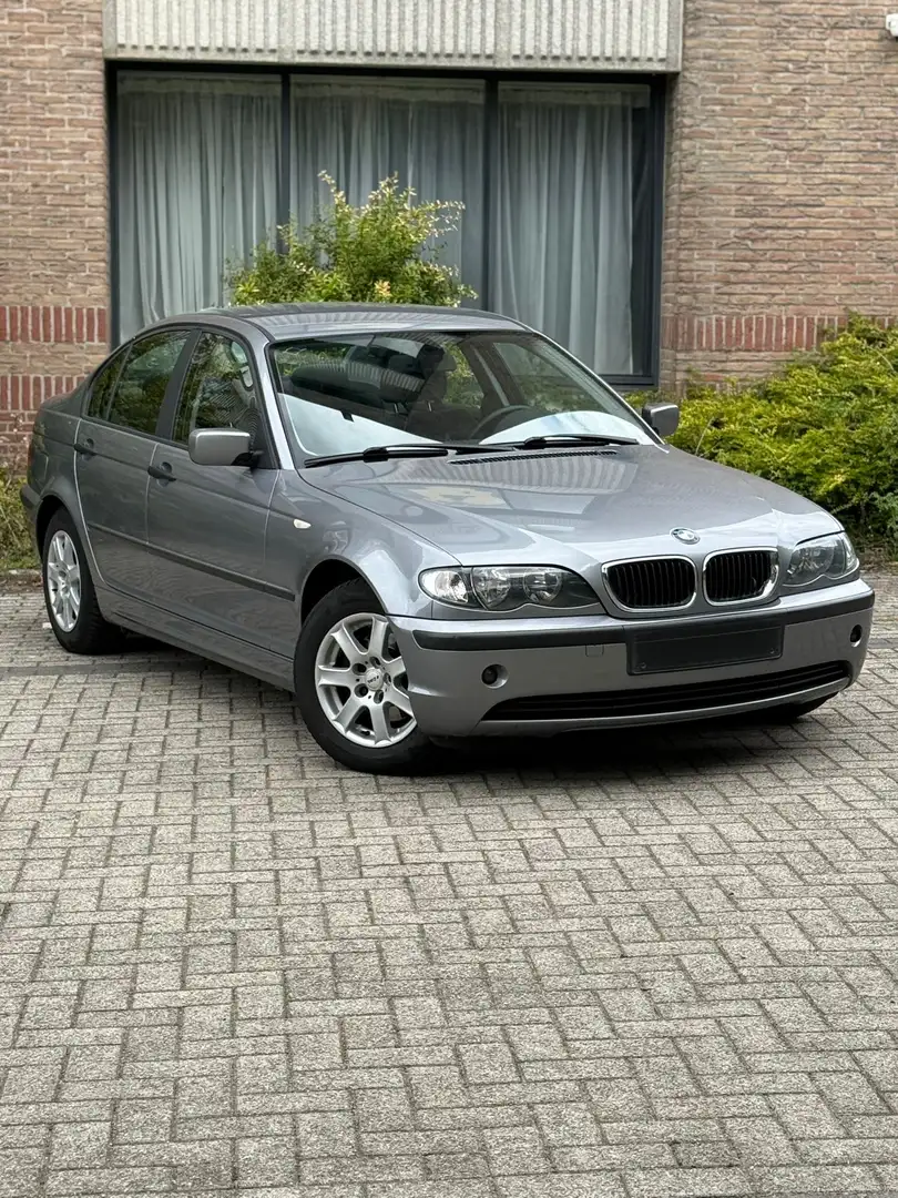 BMW 316 Bmw Serie 3 E46 316i Essence Automatique Airco Blauw - 2