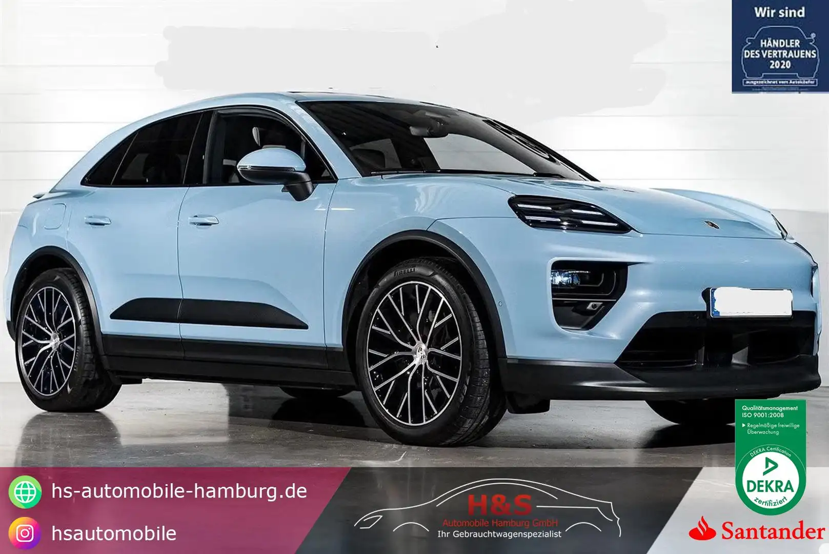 Porsche Macan Electric Panorama*AHK Blau - 1