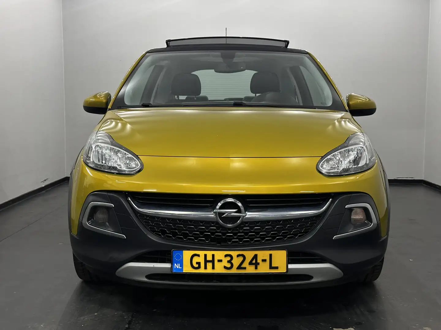 Opel Adam 1.0 Turbo Cabriolet Rocks Favourite Clima, Parkeer Gelb - 2