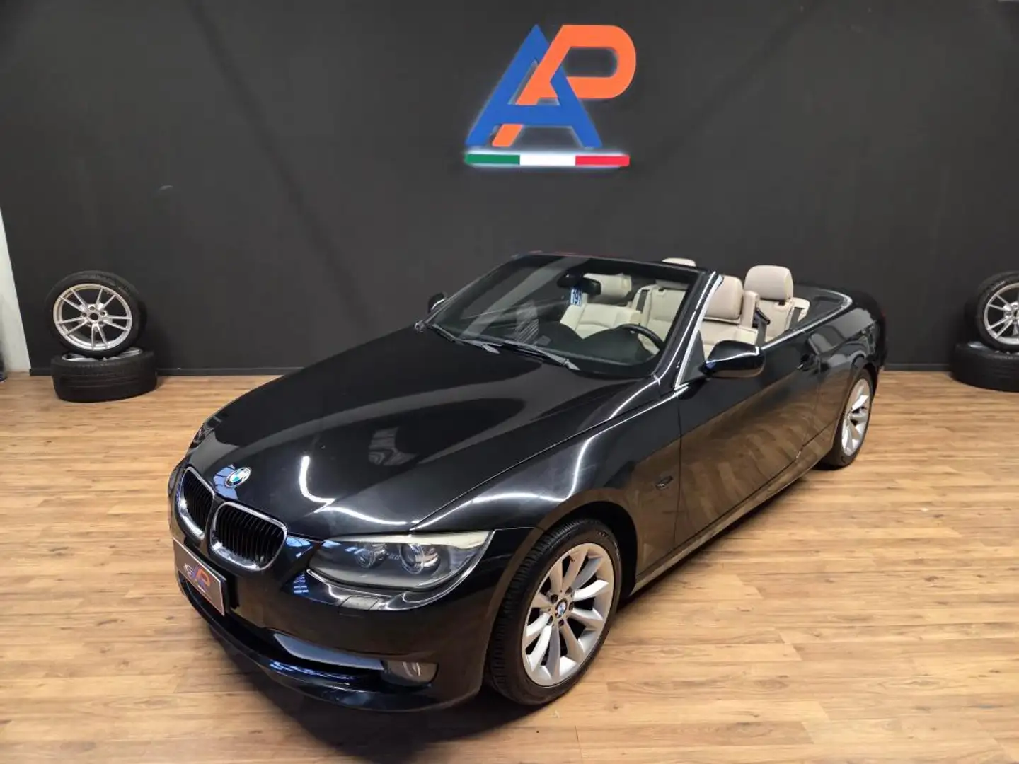 BMW 320 320d Cabrio Msport 184cv Noir - 2