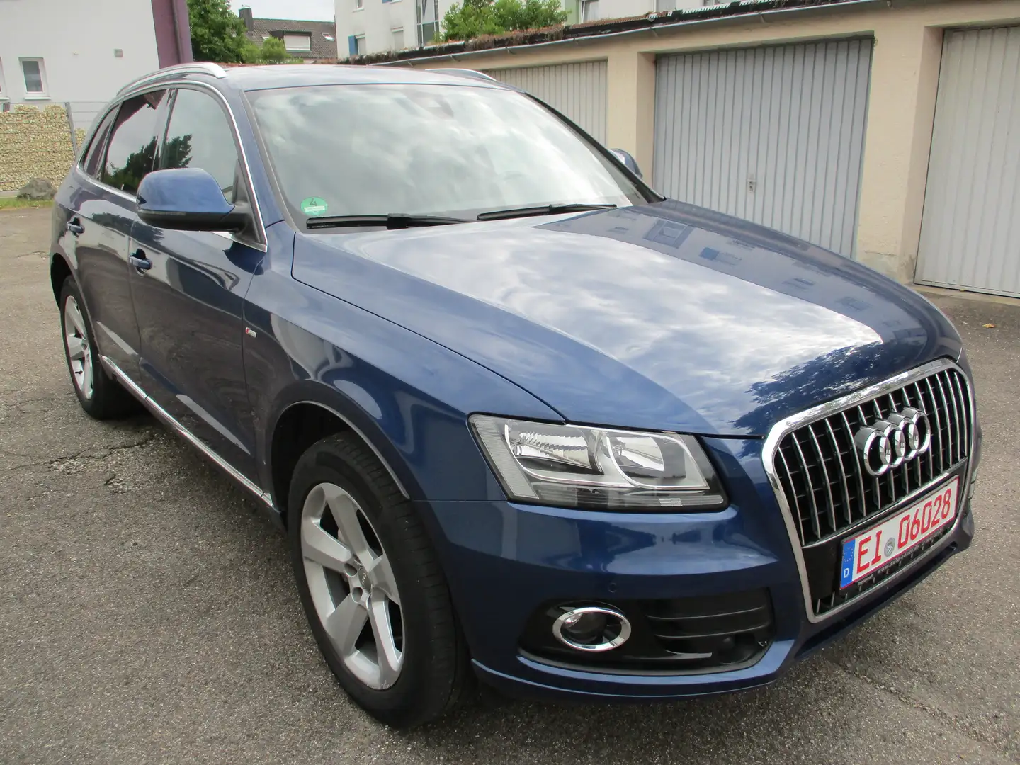 Audi Q5 2.0 TDI Quattro S-line 1.Hand Blu/Azzurro - 1