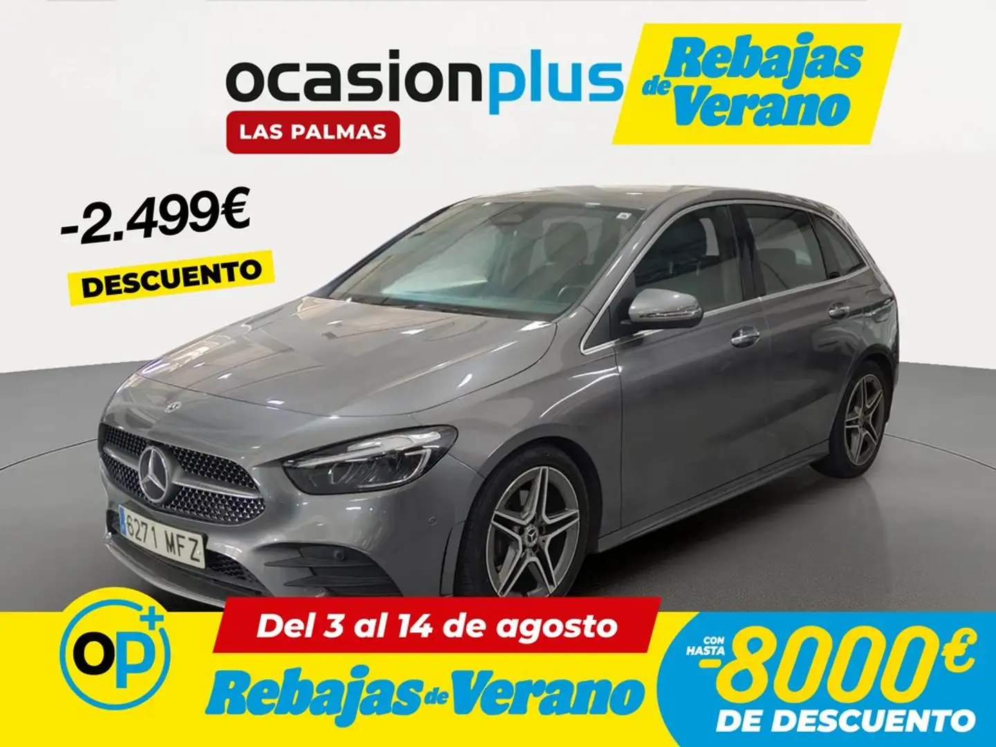 Mercedes-Benz B 200 200d Gris - 1