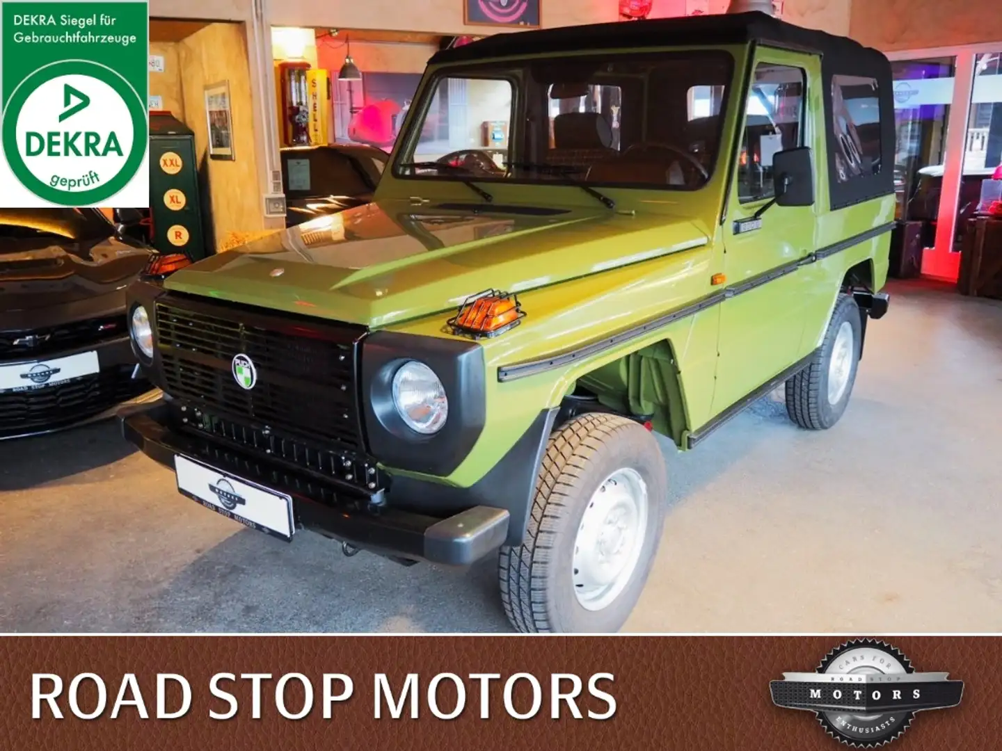 Mercedes-Benz G 230 Puch 4x4 Plane / Frame-Off-Restaurierung Zelená - 1