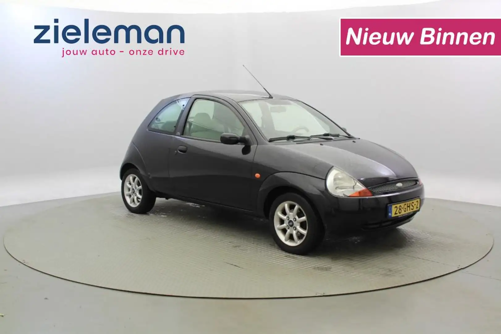 Ford Ka/Ka+ 1.3 12th Edition - Leer, Airco, voorruitverw. Fekete - 1