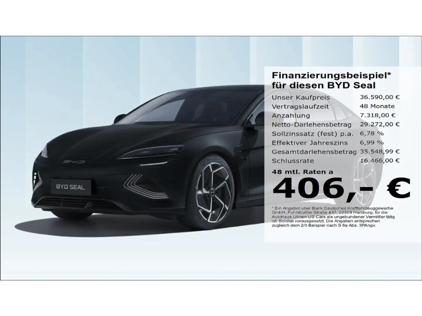 BYD Seal Comfort 170KW 360Cam Pano LED DAB Navi Schwarz - 1