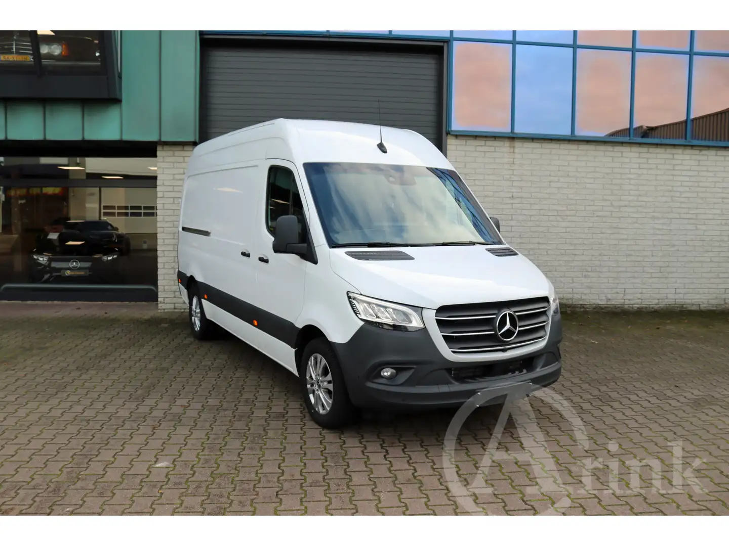 Mercedes-Benz Sprinter 319 CDI L2H2 BPM vrij 360° ALARM KL3 DISTRONIC MBU Wit - 1