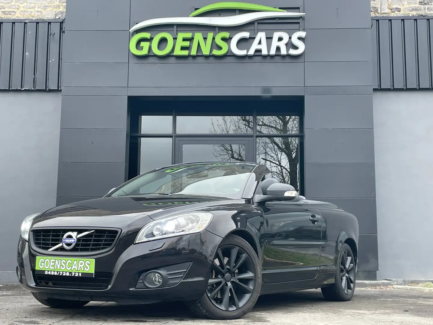 Volvo C70 C70 Cabriolet 2.0D BOITE AUTO,CUIR,CLIM,RADIO Zwart - 1